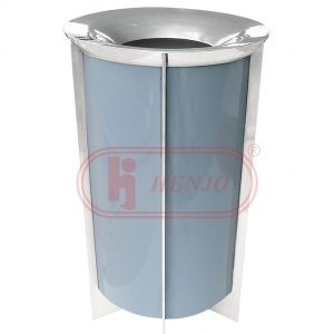 Rubbish Bins -RB-410S Hygienic Outdoor / Advertisement Bins Malaysia Manufacturer | Evershine Stainless Steel Sdn Bhd