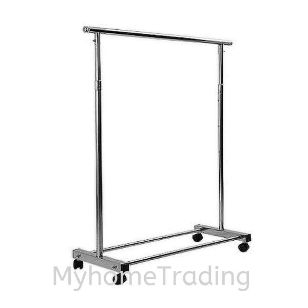 LT101 S/STEEL SINGLE BARS EXTENDABLE FLOOR DRYING RACK WITH WHEEL DRYING RACK FLOOR SERIES Kuala Lumpur (KL), Malaysia, Selangor Supplier, Supply, Supplies, Distributor | Myhome Trading Sdn Bhd