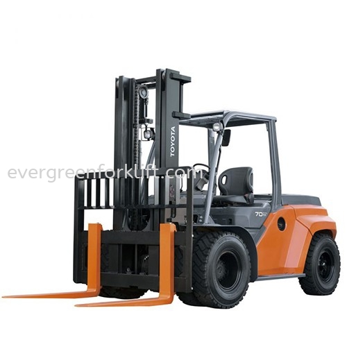 Toyota 8FD-G35 C 80N Diesel Forklift Toyota Used Forklift Johor Bahru (JB), Malaysia, Ulu Tiram Supplier, Rental, Supply, Supplies | Evergreen Forklift Sdn Bhd