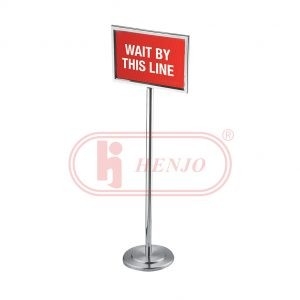 Sign Stands - SS-603S Q-Up Stands & Sign Stands Malaysia Manufacturer | Evershine Stainless Steel Sdn Bhd