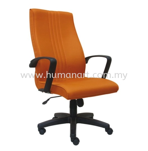 LINER HIGH BACK STANDARD CHAIR | FABRIC OFFICE CHAIR BUKIT JALIL KL