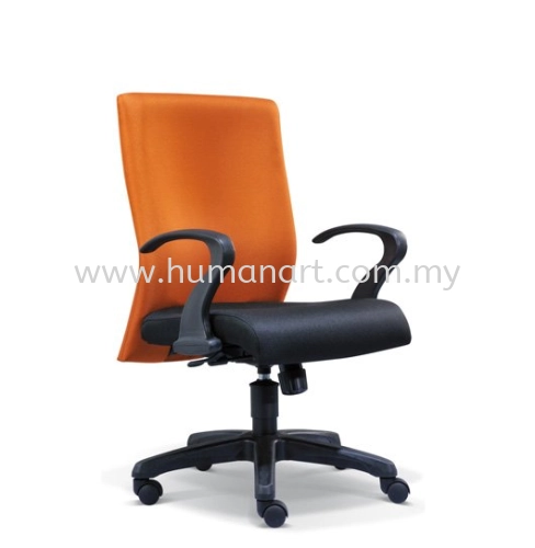 DERIT LOW BACK STANDARD CHAIR | FABRIC OFFICE CHAIR CYBERJAYA WP MALAYSIA