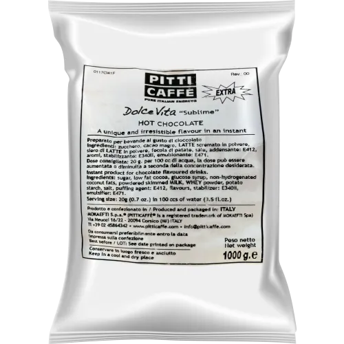 Dolce Vita Italy Hot Chocolate Powder 