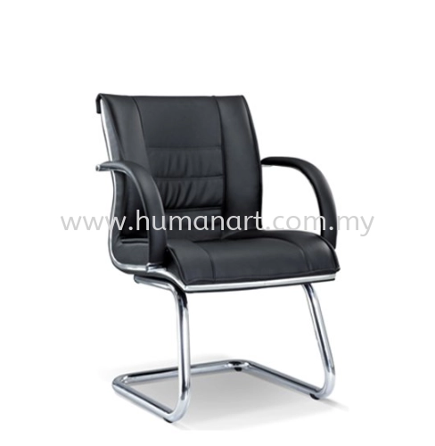 NOSSI VISITOR EXECUTIVE CHAIR | LEATHER OFFICE CHAIR SENTUL KL MALAYSIA