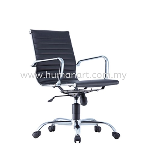 SEFINA LOW BACK EXECUTIVE CHAIR | LEATHER OFFICE CHAIR BUKIT MERTAJAM P.PINANG