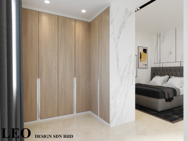 Bedroom Wardrobe Design wooden Cabinet Design Kangkar Pulai, Johor Bahru(JB), Skudai Design, Renovation | Leo Design Sdn Bhd