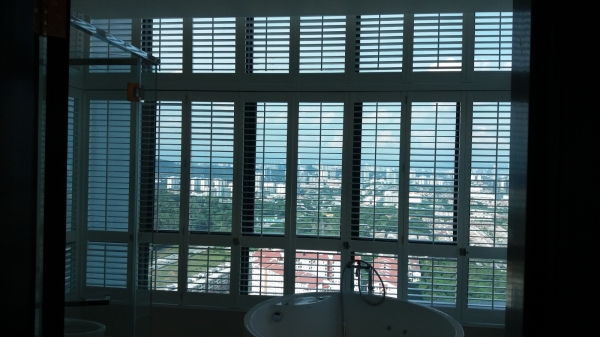 Jacucci Area Window Frame Bathroom Shutter Kuala Lumpur (KL), Malaysia, Selangor Vinyl Shutter, Supplier, Supply, Supplies | PISHON SHUTTERS ASIA SDN BHD