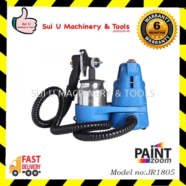 PAINT ZOOM JR1805 Electric Sprayer 650w 1.0mm Nozzle 1000cc Airless Paint Sprayer Kuala Lumpur (KL), Malaysia, Selangor, Setapak Supplier, Suppliers, Supply, Supplies | Sui U Machinery & Tools (M) Sdn Bhd