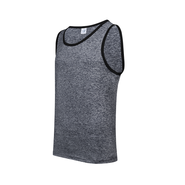 USJ0102-S Heather Dry-Fit Singlet USJ0100  Tank Top & Sport Tee Johor Bahru (JB), Malaysia, Kuala Lumpur (KL), Selangor, Singapore Supplier, Suppliers, Supply, Supplies | M Sport Apparel