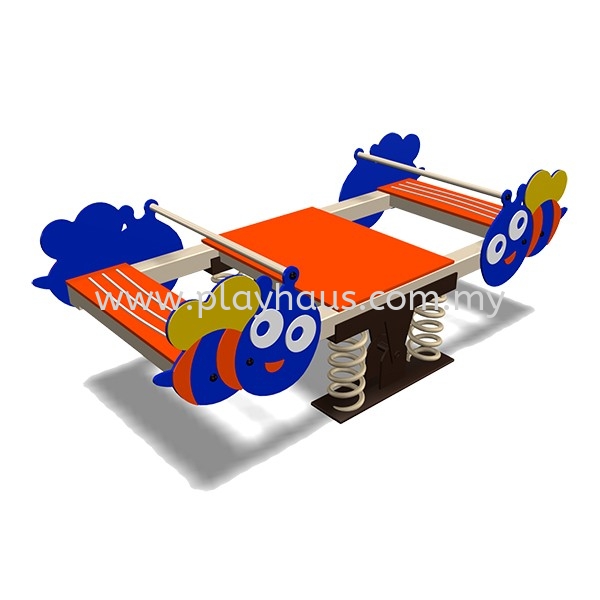 PH-Bee Double Seater Seesaw Seesaw Independent Items Malaysia, Selangor, Kuala Lumpur (KL), Shah Alam Supplier, Manufacturer, Supply, Supplies | Play Haus Sdn Bhd