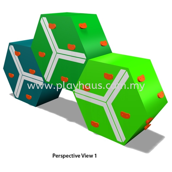 PH - Hex Climber Box -1 Climber Independent Items Malaysia, Selangor, Kuala Lumpur (KL), Shah Alam Supplier, Manufacturer, Supply, Supplies | Play Haus Sdn Bhd