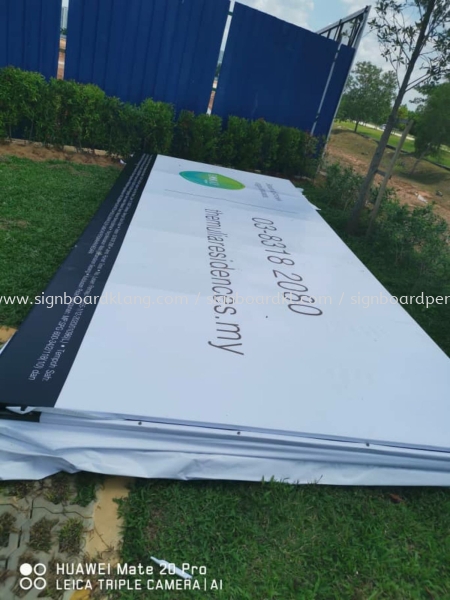 Emkay project hoarding printing signboard at Cyber Jaya kuala Lumpur Papan Tanda Menyorok Malaysia Klang, Malaysia Supplier, Supply, Manufacturer | Great Sign Advertising (M) Sdn Bhd