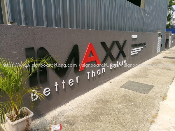 Imaxx Eg box up 3d lettering Signage at Kapar klang PAPAN TANDA 3D EG BOX UP Kuala Lumpur (KL), Malaysia Pembinaan, Pasang, Pembekal | Great Sign Advertising (M) Sdn Bhd