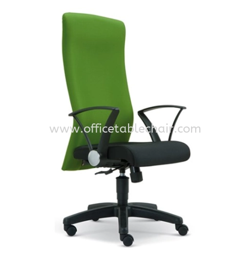 WAIN STANDARD HIGH BACK FABRIC CHAIR WITH POLYPROPYLENE BASE