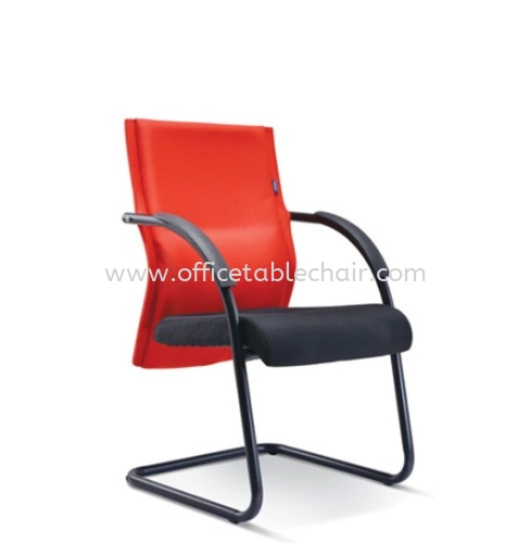 MAGINE STANDARD VISITOR FABRIC CHAIR WITH EPOXY BLACK CANTILEVER BASE ASE 2395