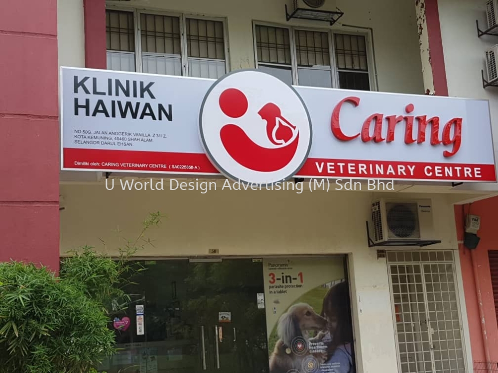 Caring Conceal Box Up Lettering Signage At Kota Kemuning 3d Box Up Led Frontlit Lettering Signboard Malaysia Selangor Klang Kuala Lumpur Kl Manufacturer Supplier Supply Supplies U World Design Advertising