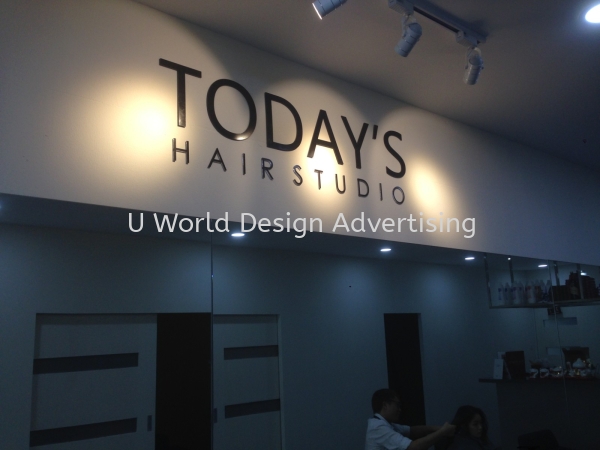 Today's Hari Salon 3d Acrylic box up at bukit tinggi klang 3D BOX UP LETTERING SIGNAGE Malaysia, Selangor, Klang, Kuala Lumpur (KL) Manufacturer, Supplier, Supply, Supplies | U World Design Advertising