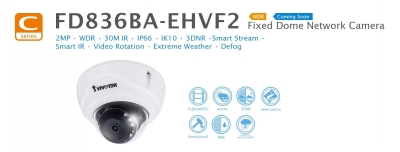 FD836BA-HV. Fixed Dome Network Camera