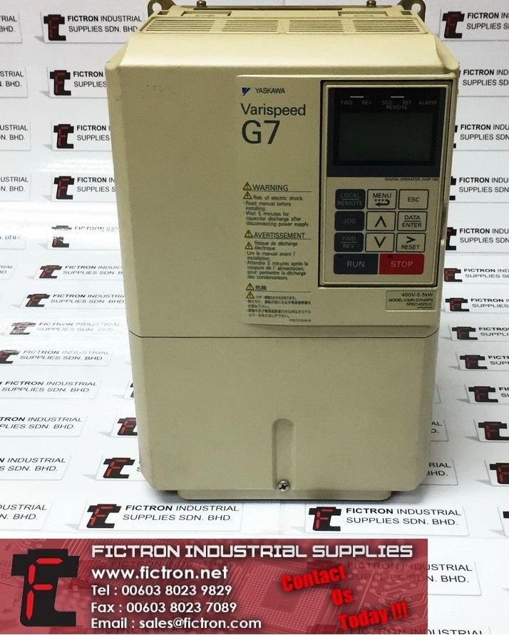 CIMR-G7A45PT CIMRG7A45PT YASKAWA Inverter Drive Supply Repair Malaysia Singapore Indonesia Thailand