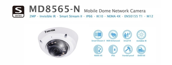 MD8565-N. Vivotek Mobile Dome Network Camera VIVOTEK CCTV System Johor Bahru JB Malaysia Supplier, Supply, Install | ASIP ENGINEERING