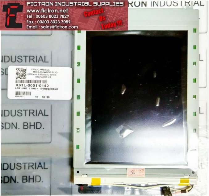 A61L-0001-0142 A61L00010142 FANUC LCD Panel Supply Repair Malaysia Singapore Indonesia USA Thailand