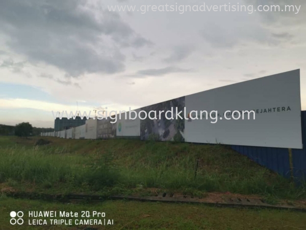 HOARDING SIGN MANUFACTURER AT KEPONG, AMPANG, CYBERJAYA, SELANGOR, SETAPAK, GOMBAK HOARDING PROJECT SIGNBOARD MALAYSIA Selangor, Malaysia, Kuala Lumpur (KL), Kuantan, Klang, Pahang Manufacturer, Maker, Installation, Supplier | Great Sign Advertising (M) Sdn Bhd