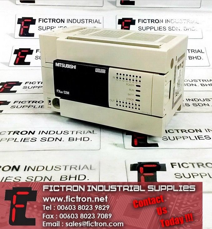 FX3U-32MR/DS FX3U32MRDS MITSUBISHI PLC CPU Module Supply Repair Malaysia Singapore Indonesia USA