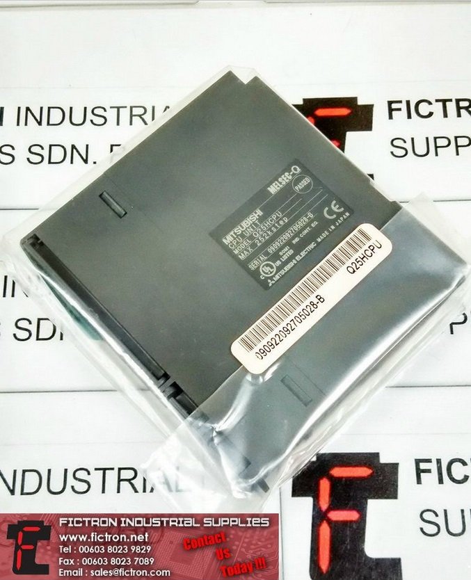 Q25HCPU MITSUBISHI MELSEC CPU Unit Supply Repair Malaysia Singapore Thailand Indonesia USA