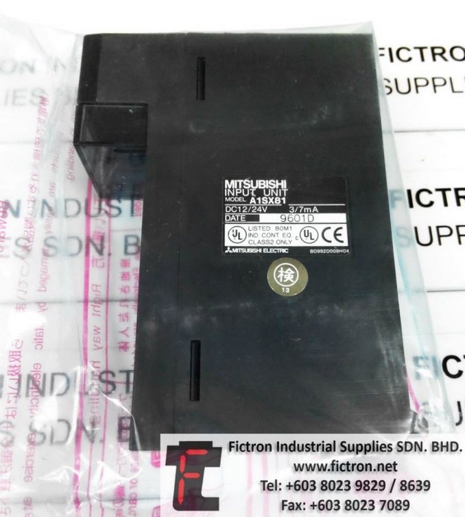 A1SX81 MITSUBISHI PLC Input Unit Supply Repair Malaysia Singapore Thailand Indonesia USA