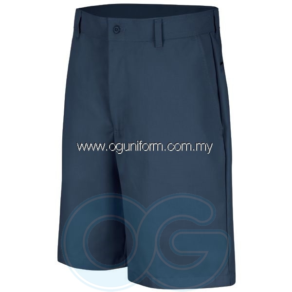 Plain Front Short (Navy Blue) Shorts Pants Penang, Malaysia, Simpang Ampat Supplier, Manufacturer, Wholesaler, Supply | O.G. Uniform Trading Sdn Bhd