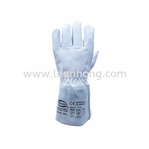 UNISAFE LEATHER TIG GLOVE - 12" WELDING PROTECTIVE EQUIPMENT WELDING EQUIPMENT Penang, Malaysia, Kedah, Butterworth, Sungai Petani Supplier, Suppliers, Supply, Supplies | Lean Hong Hardware Trading Company