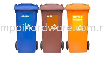 Recycling Rubbish Bins 120L / 240L