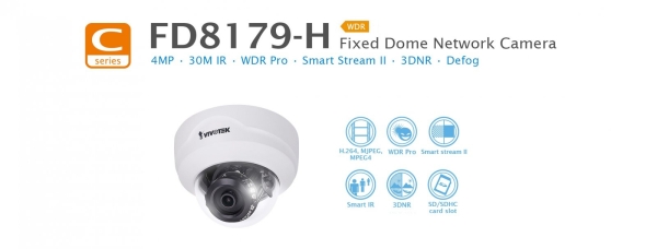 FD8179-H. Vivotek Fixed Dome Network Camera VIVOTEK CCTV System Johor Bahru JB Malaysia Supplier, Supply, Install | ASIP ENGINEERING