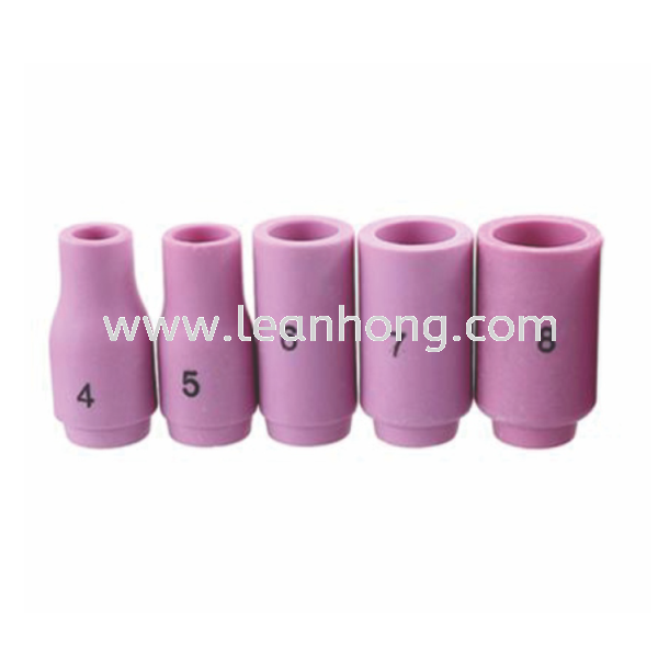 WP-9 ALUMINA NOZZLE - #4 / #5 / #6 / #7 / #8 WP-9 TIG TORCH PARTS TIG WELDING Penang, Malaysia, Kedah, Butterworth, Sungai Petani Supplier, Suppliers, Supply, Supplies | Lean Hong Hardware Trading Company