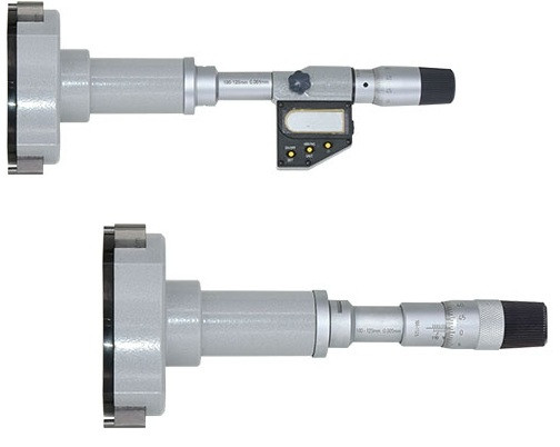 Series 208 / 209 - Three-Point Internal Micrometers (100-300mm / 4.0-12.0")