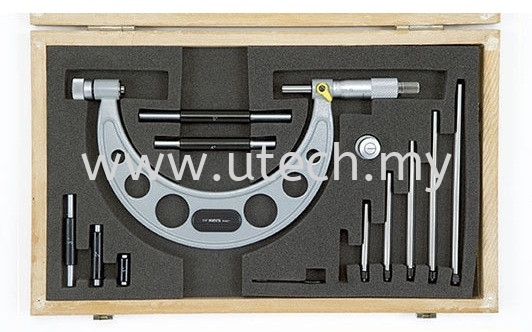 Series 111 - Interchangeable Anvil Outside Micrometer Micrometers  Measuring Tool  Penang, Malaysia, Selangor, Kuala Lumpur (KL), Johor Bahru (JB) Supplier, Suppliers, Supply, Supplies | U Tech Resources