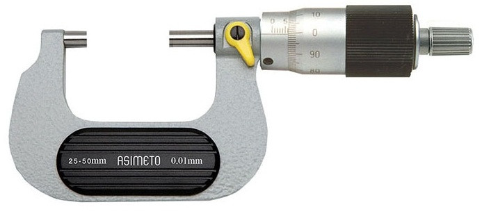 Series 102 - Quick-Setting Outside Micrometers, 1mm Rev