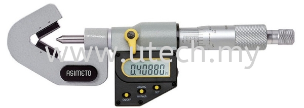 Series 155 - Digital V-Anvil Micrometers Micrometers  Measuring Tool  Penang, Malaysia, Selangor, Kuala Lumpur (KL), Johor Bahru (JB) Supplier, Suppliers, Supply, Supplies | U Tech Resources