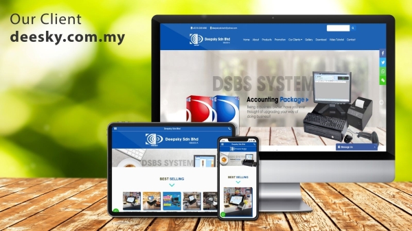 Deepsky Sdn Bhd Corporate Website Design Seri Kembangan, Selangor, KL, Malaysia  | NEWPAGES STEVEN