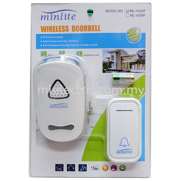 ML-V025F New Doorbell Doorbell Selangor, Malaysia, Kuala Lumpur (KL), Batu Caves Supplier, Suppliers, Supply, Supplies | ML Electric Sdn Bhd