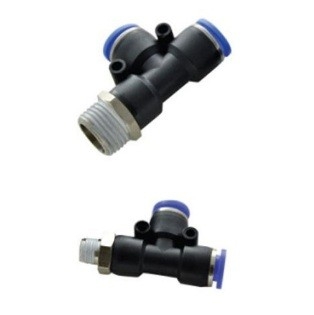 Male Run Tee Tube Fittings Push In Fitting Pneumatic Components Malaysia, Selangor, Kuala Lumpur (KL), Puchong Supplier, Manufacturer, Supply, Supplies | ST Hydraulic & Engineering Sdn Bhd