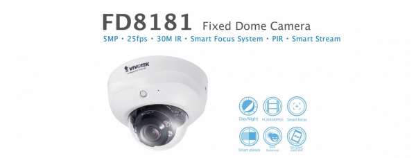FD8181. Vivotek Fixed Dome Camera VIVOTEK CCTV System Johor Bahru JB Malaysia Supplier, Supply, Install | ASIP ENGINEERING