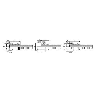 702 ORFS Female Flat Seat Hydraulic Fitting Malaysia, Selangor, Kuala Lumpur (KL), Puchong Supplier, Manufacturer, Supply, Supplies | ST Hydraulic & Engineering Sdn Bhd