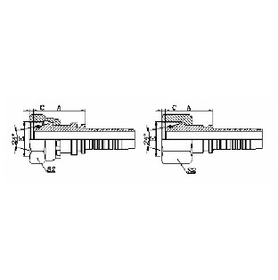 806 Metric Female 24 Cone O-Ring H.T. Hydraulic Fitting Malaysia, Selangor, Kuala Lumpur (KL), Puchong Supplier, Manufacturer, Supply, Supplies | ST Hydraulic & Engineering Sdn Bhd