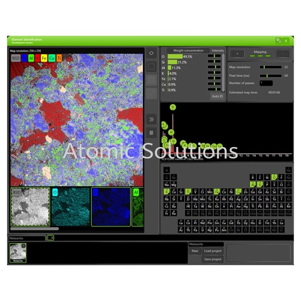 Elemental Colour Mapping SEM-EDX ProSuite Software THERMOFISHER SCIENTIFIC Johor Bahru (JB), Malaysia, Selangor, Kuala Lumpur (KL), Penang Supplier, Suppliers, Supply, Supplies | Atomic Solutions Sdn Bhd