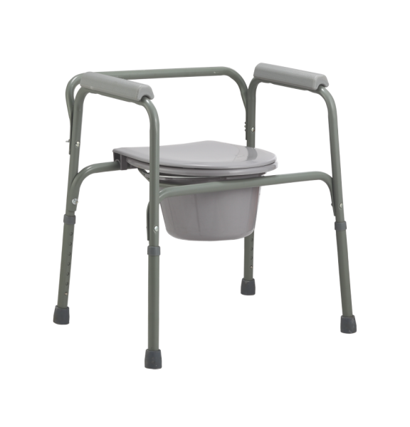 Steel Standard Adjustable Height Commode Commode & Shower Chair Selangor, Malaysia, Kuala Lumpur (KL), Shah Alam Supplier, Suppliers, Supply, Supplies | Behealth Medic Sdn Bhd