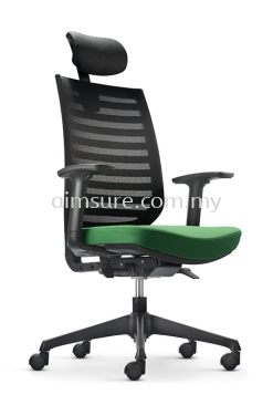 Presidential Highback Netting chair AIM8211N-NHB