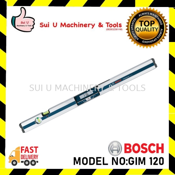 Bosch GIM120 / GIM 120 Professional Digital Inclinometer (0601076800) Digital Inclinometer Measuring Instruments Kuala Lumpur (KL), Malaysia, Selangor, Setapak Supplier, Suppliers, Supply, Supplies | Sui U Machinery & Tools (M) Sdn Bhd