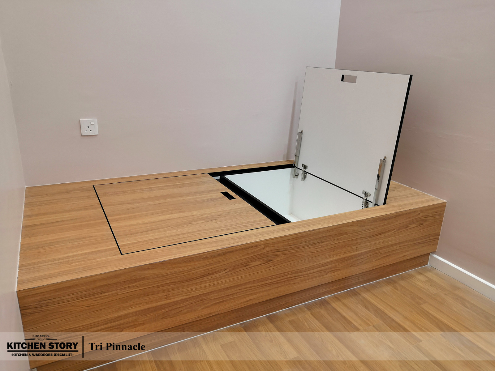 Bed Platform with Storage Function