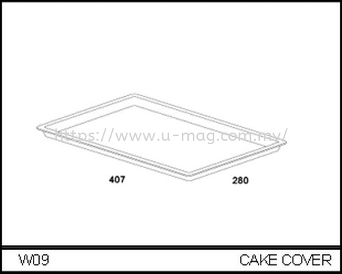 W09 CAKE COVER FOOD & CANDY Malaysia, Johor Bahru (JB), Ulu Tiram Manufacturer, Supplier, Supply, Supplies | U-Mag Acrylic Products (M) Sdn Bhd